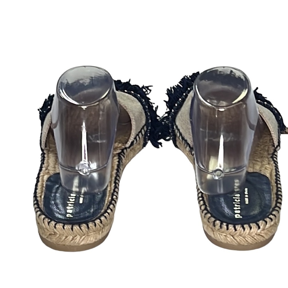 Patricia Green Linen Espadrille Slides — image 3 of 6